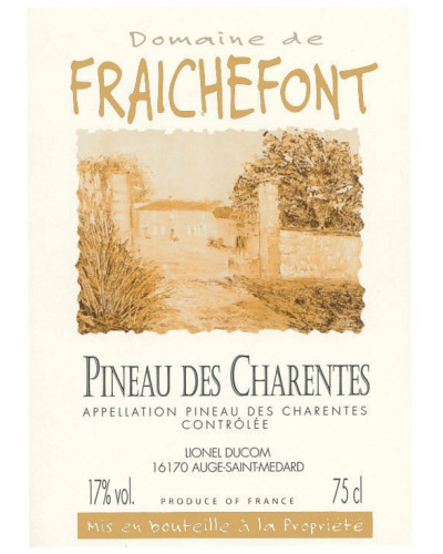 Pineau Domaine de Fraichefont alt und weiß