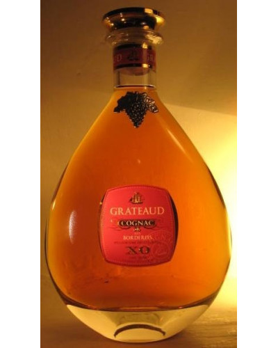 Cognac XO decanter Grateaud Borderies